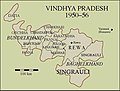 The former state of Vindhya Pradesh