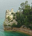 A picture of Miner's Castle, in St.Ignance, Michigan,