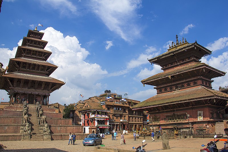 File:Nyatpola & Bhairav Temple.jpg