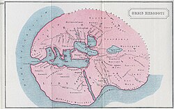 «Будины» на карте «Мир Города» XIX в.