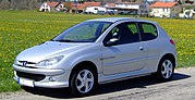 Модель Peugeot 206 в коллаборации со спортивным брэндом Quiksilver