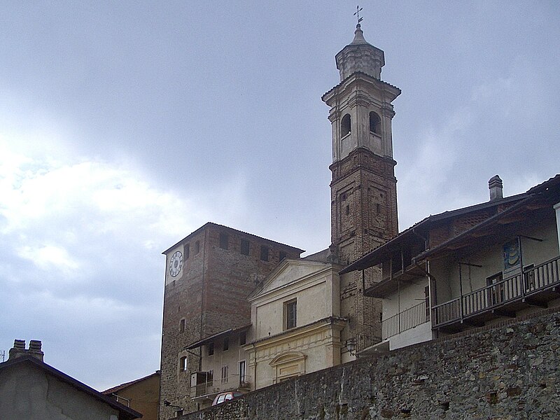 File:Bairo Parrocchiale Torre.jpg