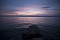 Dead Sea at dusk (from Mövenpick Resort Dead Sea, Jordan)