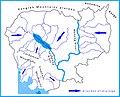 Image 55An overview of drainage divides (from Geography of Cambodia)