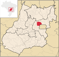 Location in Goiás state