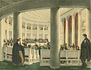 Parlamento estatal en Stuttgart en 1833