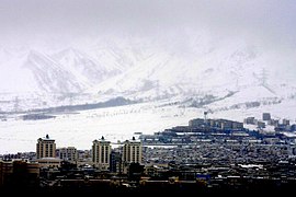 Karaj in winter