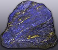 Lapis lazuli, mined in Afghanistan for more than three thousand years, was used for jewellery and ornaments, and later was crushed and powdered and used as a pigment. The more it was ground, the lighter the blue colour became.