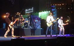 The Pretenders perform in Dubai, February 2007