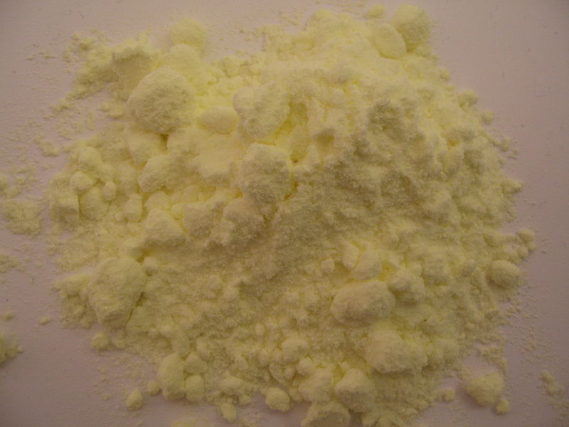 File:Sulfur powder.jpg