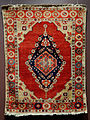 "Transylvanian" double-niche carpet with a central medallion