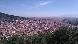 View of the city of Florina towards the NE