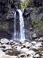 Un salto de agua del río Carbet