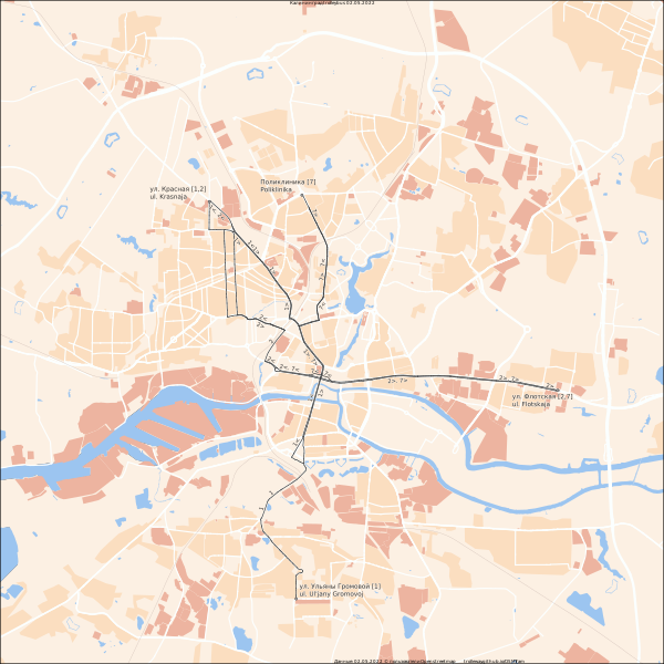 Файл:Kaliningrad trolleybus map 2022-05.svg