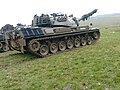 A Leopard 1A1 battle tank of the Brazilian Army.