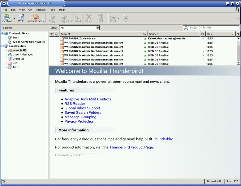 Файл:Mozilla thunderbird empty screenshot.png