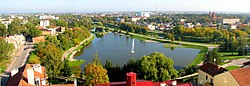 Panorama overlooking Panevėžys