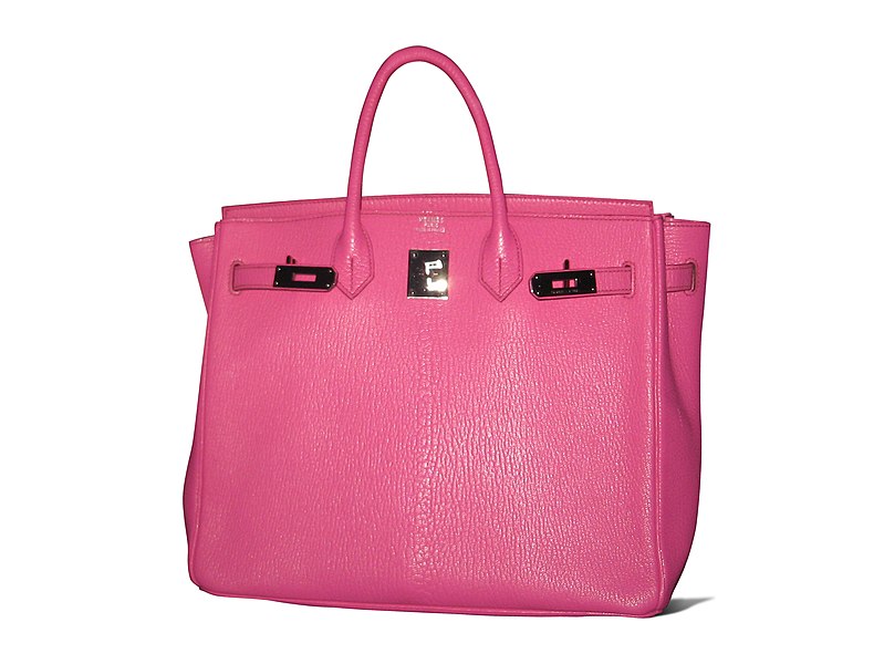 File:Pink Birkin bag.jpg