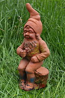 Traditional German garden dwarf