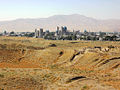 Image 7Ruins of Afrasiab – ancient Samarkand destroyed by Genghis Khan (from History of Uzbekistan)