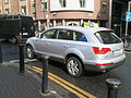 Audi Q7 taxi in Dublin, Ireland.