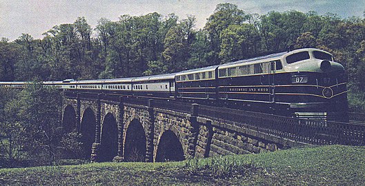 B&O's Columbian, 1949