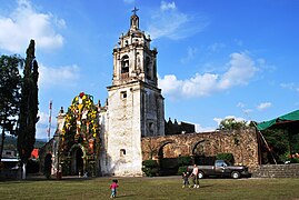 Parish El Divino Salvador de Ocotepec, built in 1530-1592 by the Franciscans friars.[71][72][73]