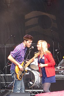 David Vertesi with Ashleigh Ball in 2010