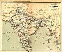 Railway map