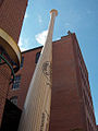 The world-famous Louisville Slugger baseball bat is made in Kentucky. It holds the Guinness World Record for the largest bat.