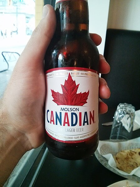 File:Molson Canadian Beerbottle.jpg