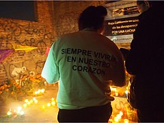 Altar para las víctimas