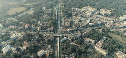 A sky view of Tirur junction