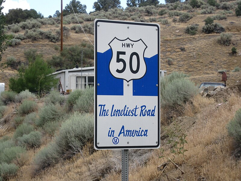 File:US50LoneliestRoadInAmerica.jpg