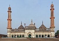 The Asfi mosque, located near the Bara Imambara in Lucknow, India.