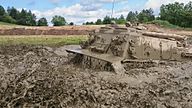 M88 recovery vehicle at recovery range in Fort McCoy, Wisconsin, 2015