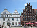 Greifswald − Gable houses at market square