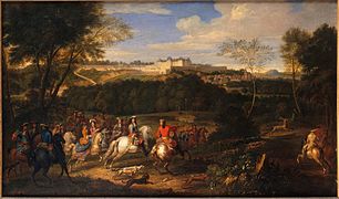 Louvois chassant à Meudon (Louvois hunting in Meudon), c. 1683. Musée de Versailles