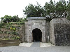 Entrance to the former magazine compound