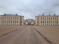 North-eastern wing of the Rundāle palace