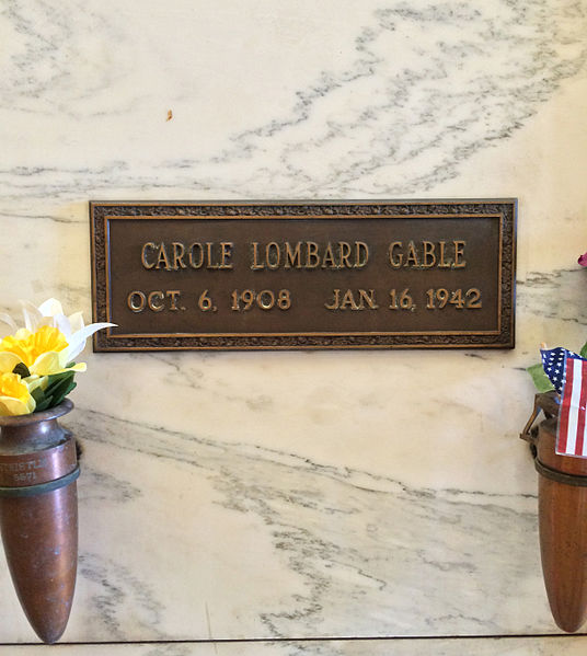 File:Carole Lombard Grave.JPG