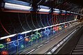 University of Helsinki metro station, platform hall, Helsinki 1995