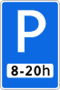 Parking on time period only