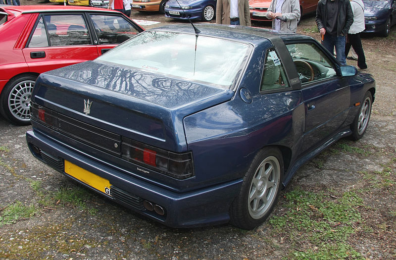 File:Maserati Shamal rear.jpg