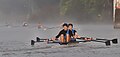 Rowers on the river