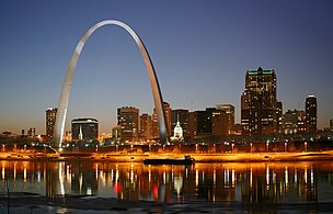 Skyline of St. Louis