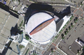 Satellite view of Crypto.com Arena prior to the L.A. Live development