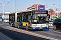 原740路外環使用的BJ6160C6CCD型鉸接城市客車（2020年12月）