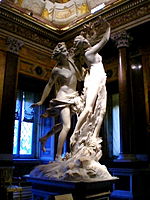 Gian Lorenzo Bernini, Apollo and Daphne in the Galleria Borghese, 1622–1625