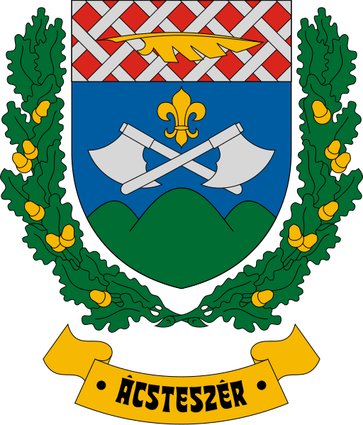 File:HUN Ácsteszér Címer.svg